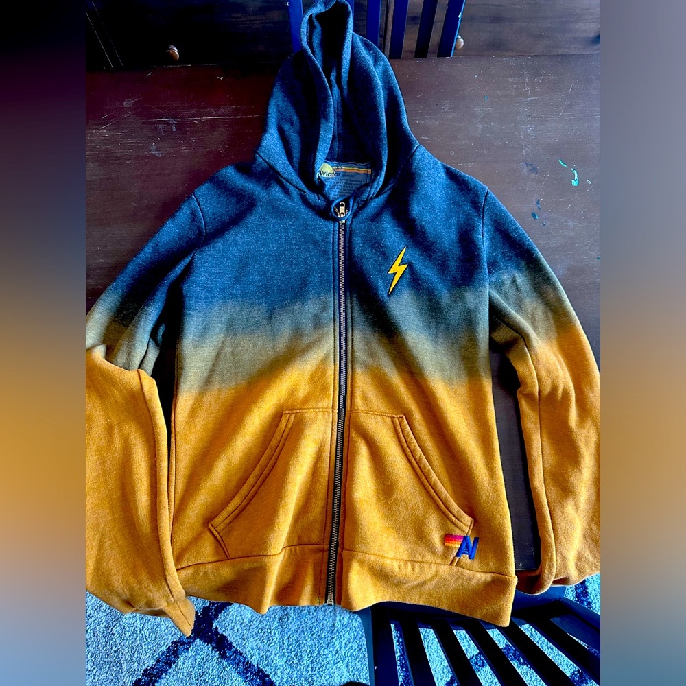 Aviator Zipper Hoodie size XS … asking for $90